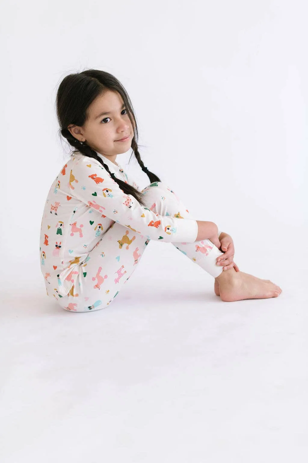 2 Piece Pajama Set in Puppy Love