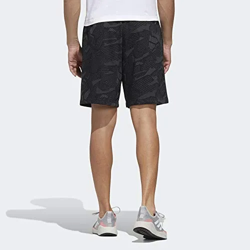 Adidas Mens M E Aop Shorts Shorts