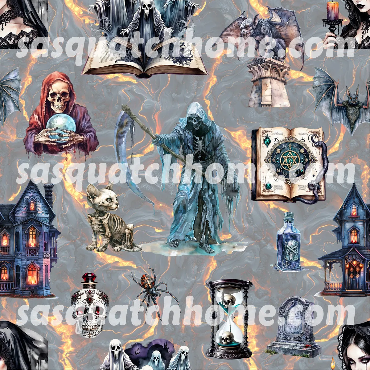 Awesome Misc Designs, Womens Pajama Pants with Pockets