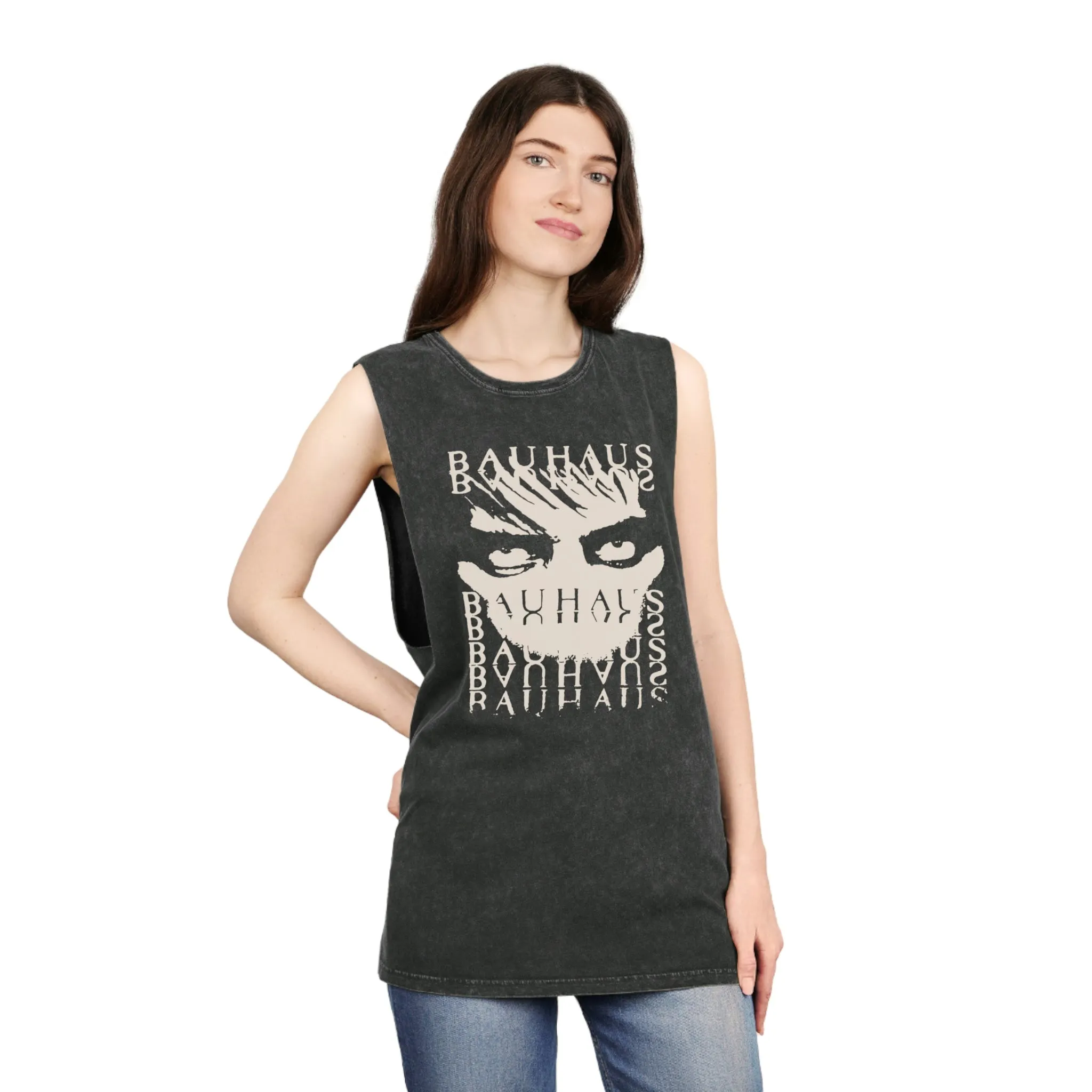 Bauhaus Unisex Stonewash Tank Top