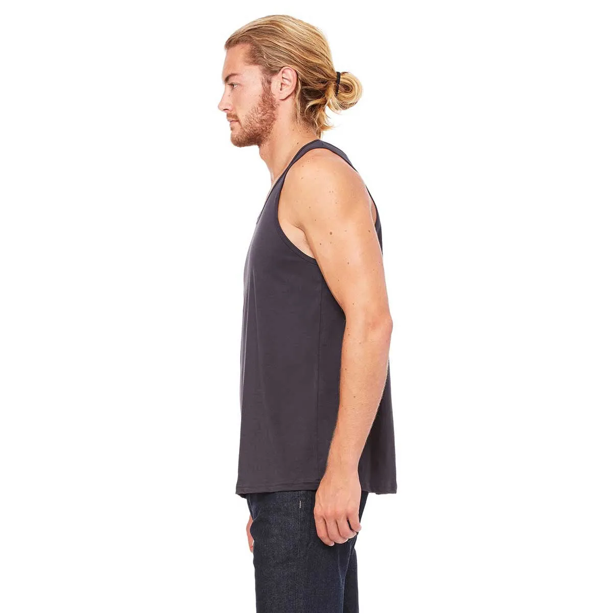 Bella   Canvas Unisex Dark Grey Jersey Tank