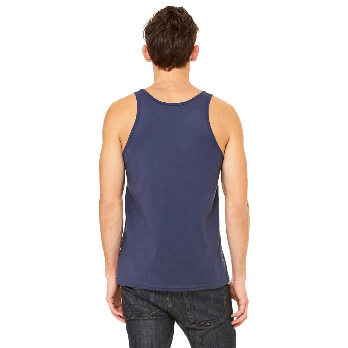 Bella   Canvas Unisex Navy Jersey Tank