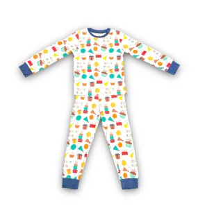 Belle Cher Blue Birthday Pajama Set