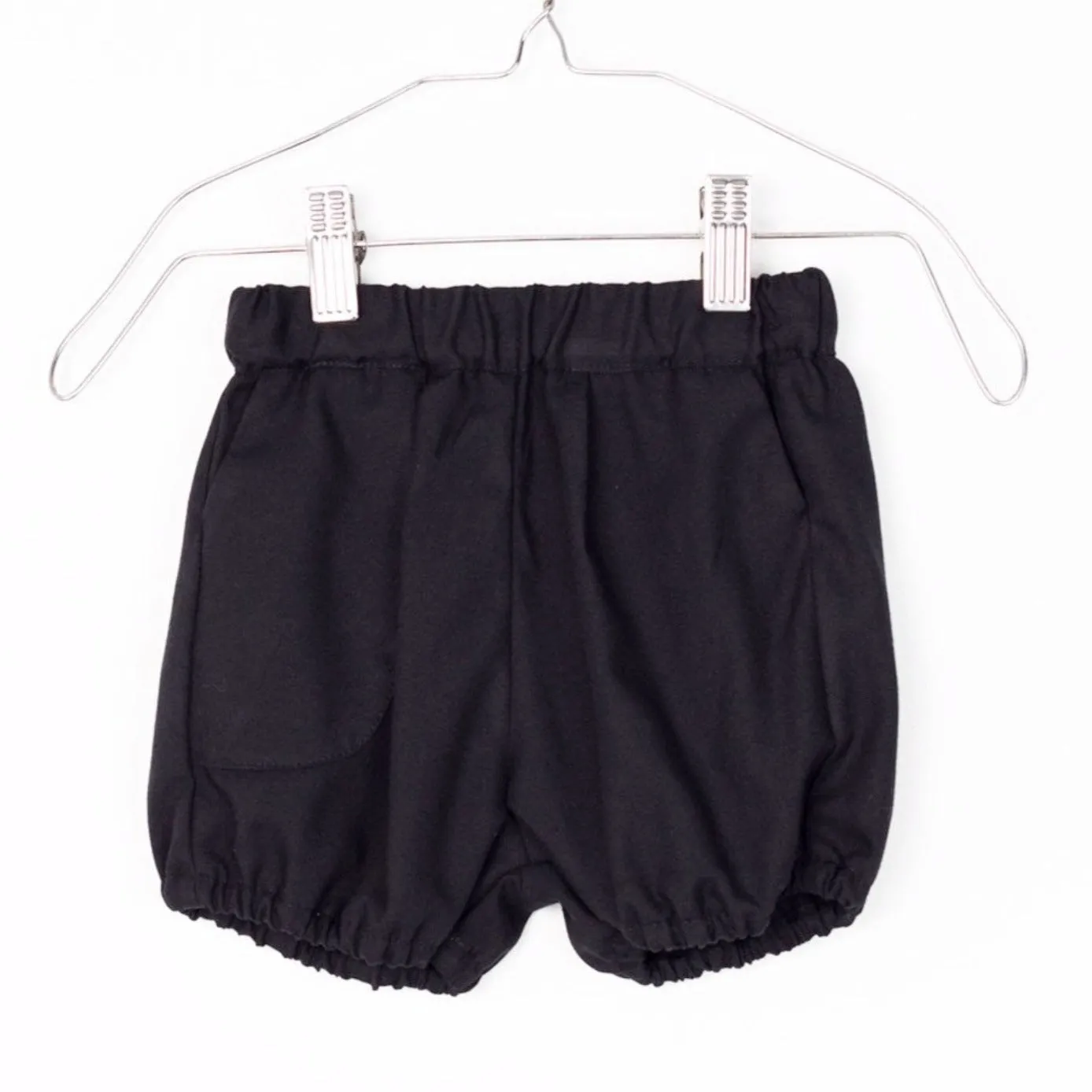 Black Apolo Baby Shorts
