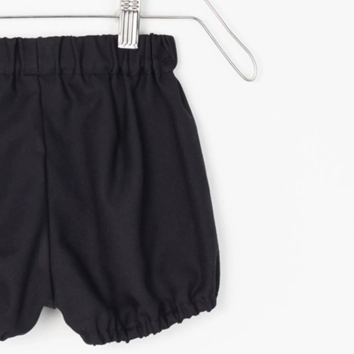 Black Apolo Baby Shorts