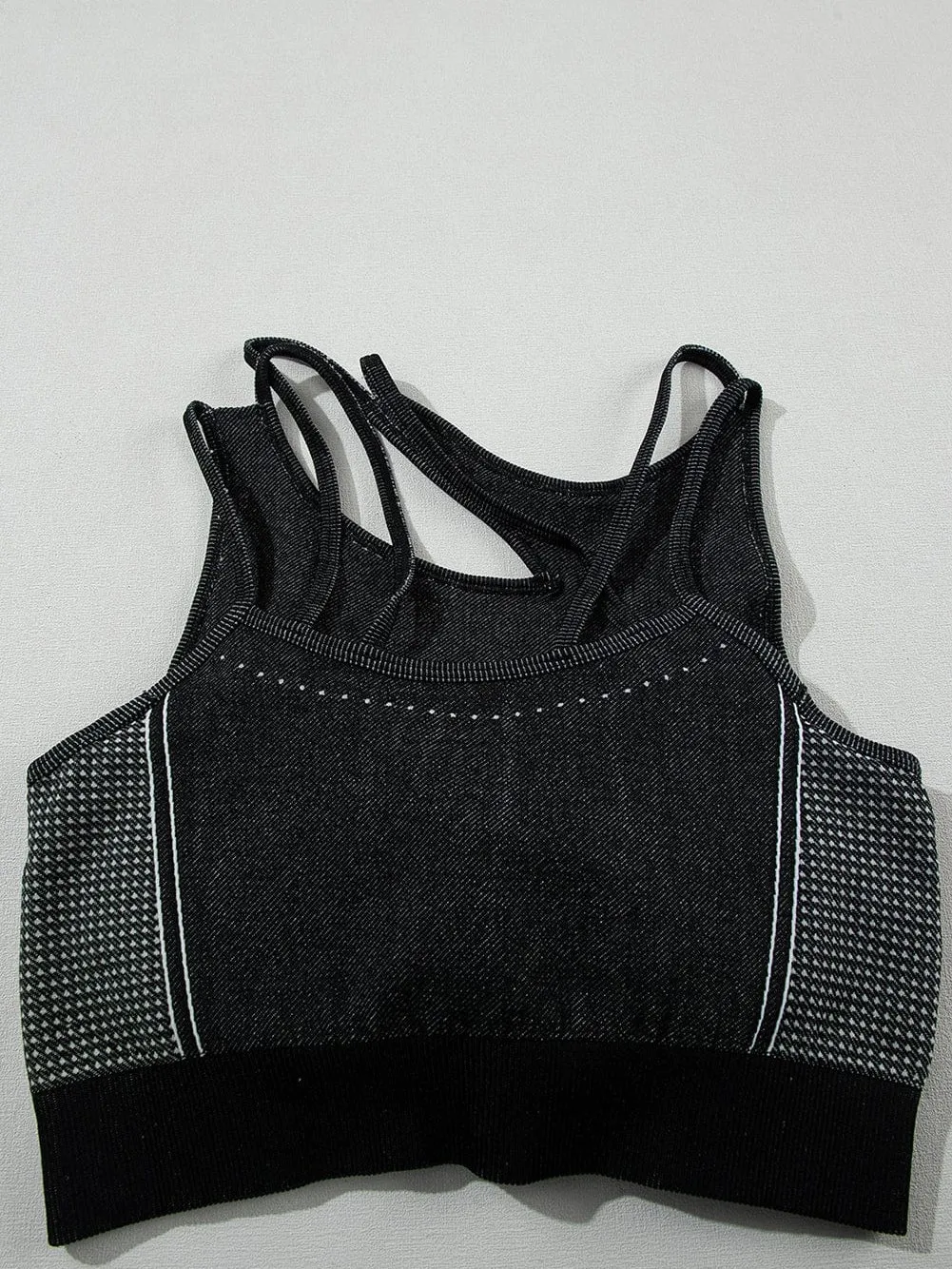 Black Athletic Set with Stylish Design