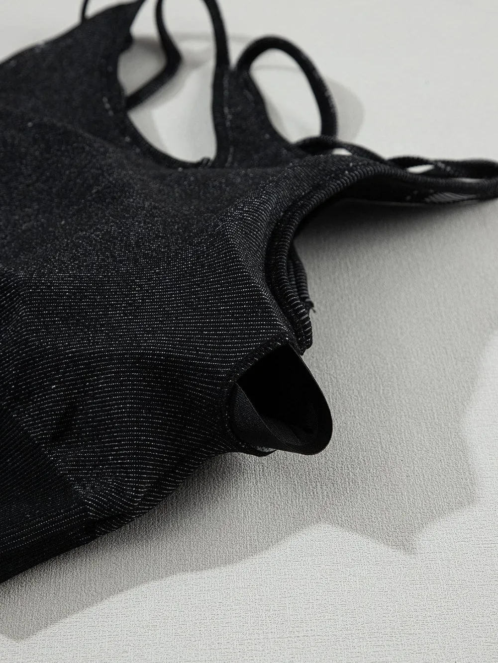 Black Athletic Set with Stylish Design