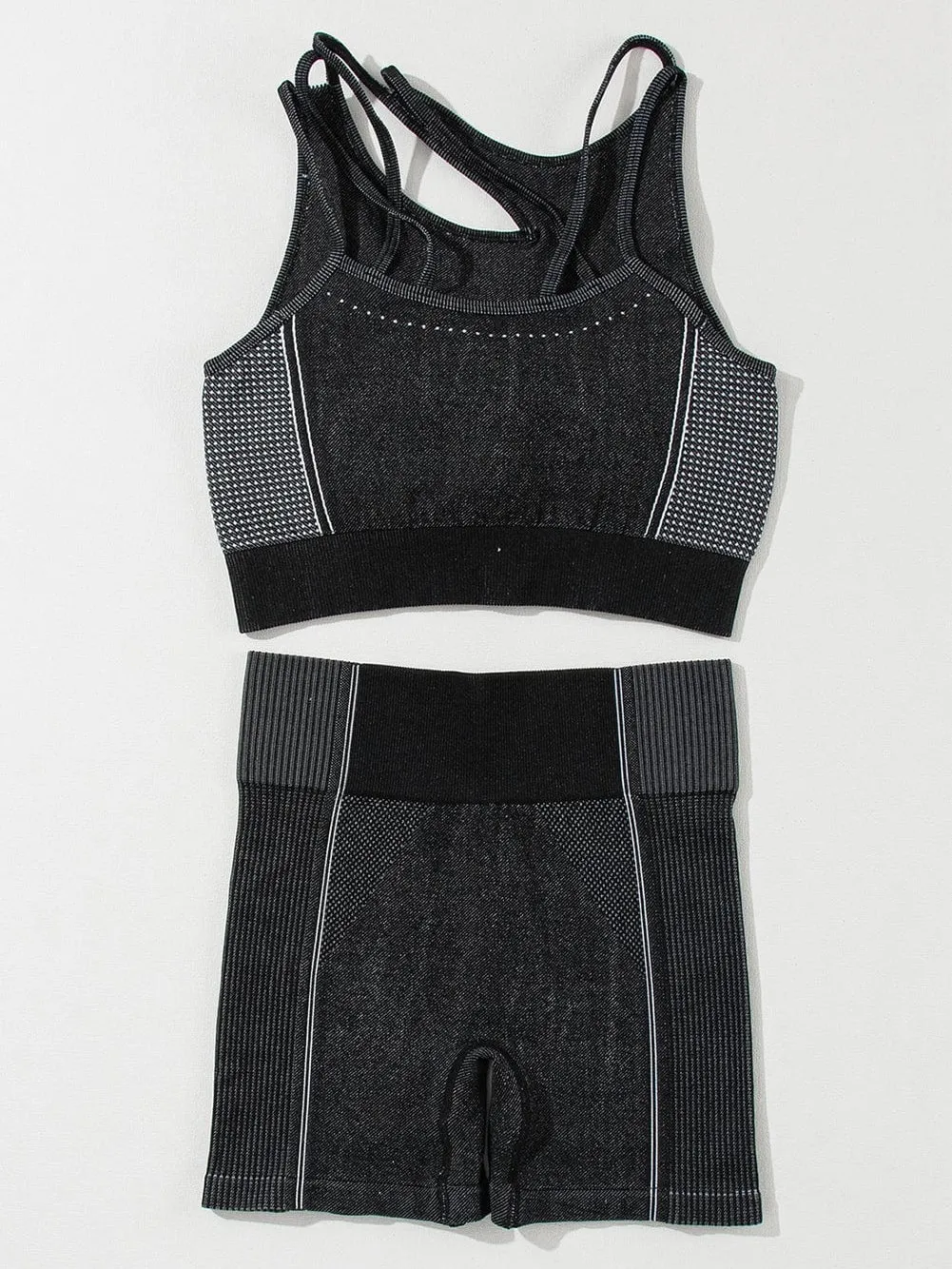 Black Athletic Set with Stylish Design