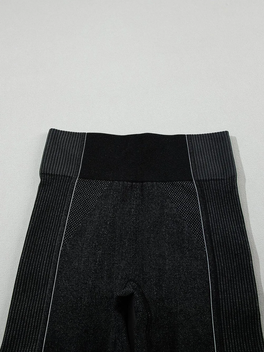 Black Athletic Set with Stylish Design