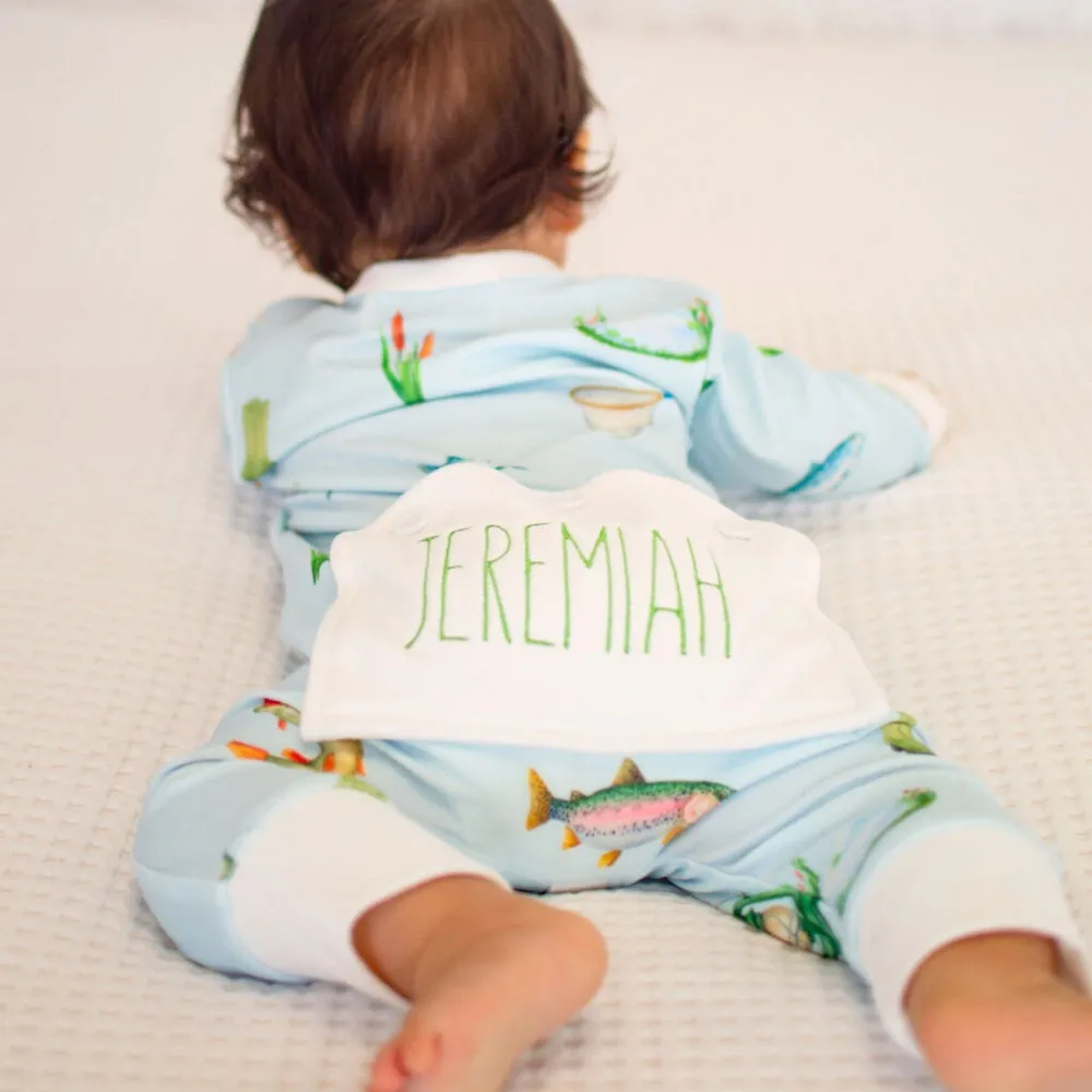 Buttflap Pajamas - Boys Fishing