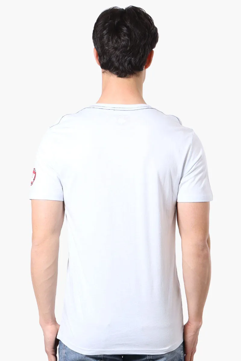 Canada Weather Gear Leaf Print Tee - Blue