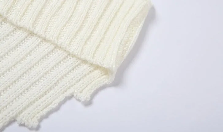 Cascading Turtleneck Sleeveless