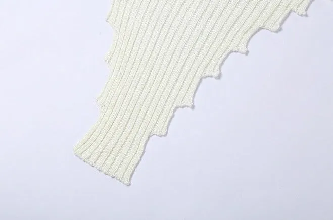 Cascading Turtleneck Sleeveless