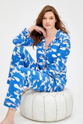 Celestial Sea Women's Pajama Set- Size Large