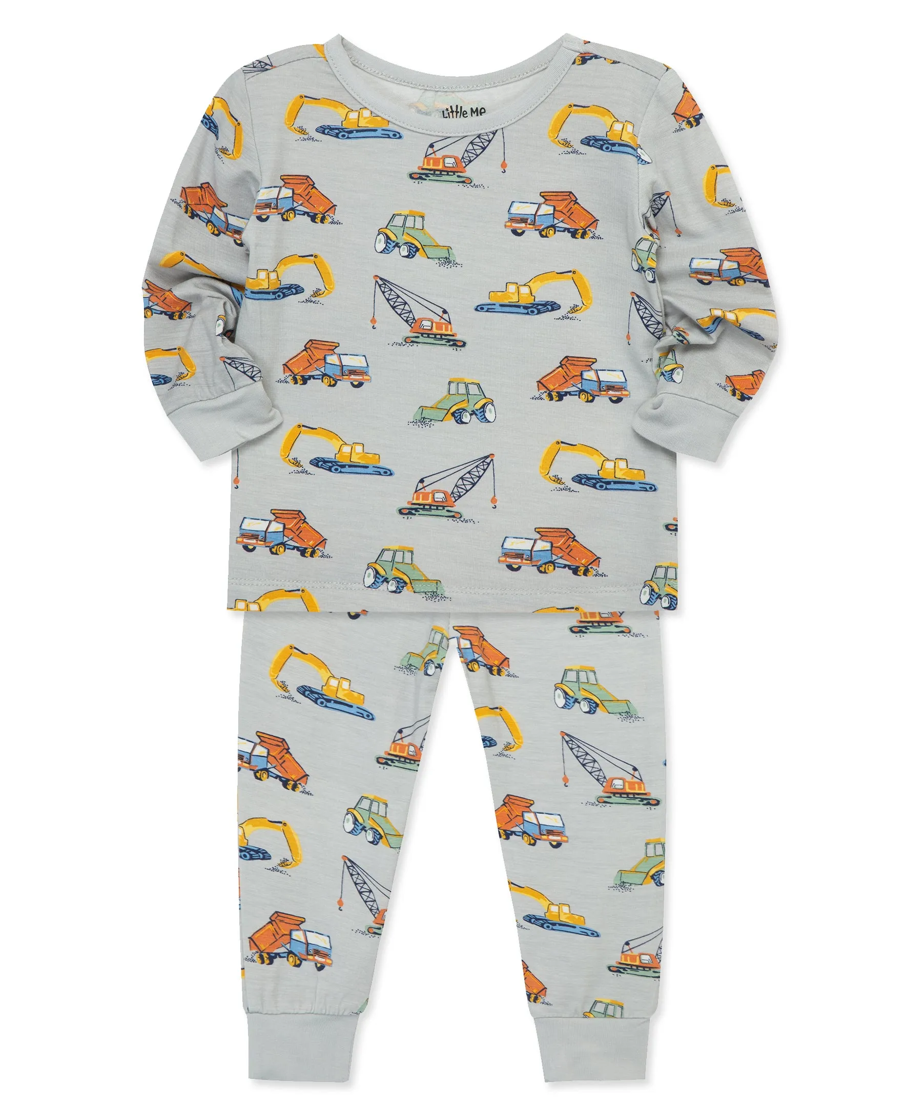 Construction 4-Piece Infant Pajama Set