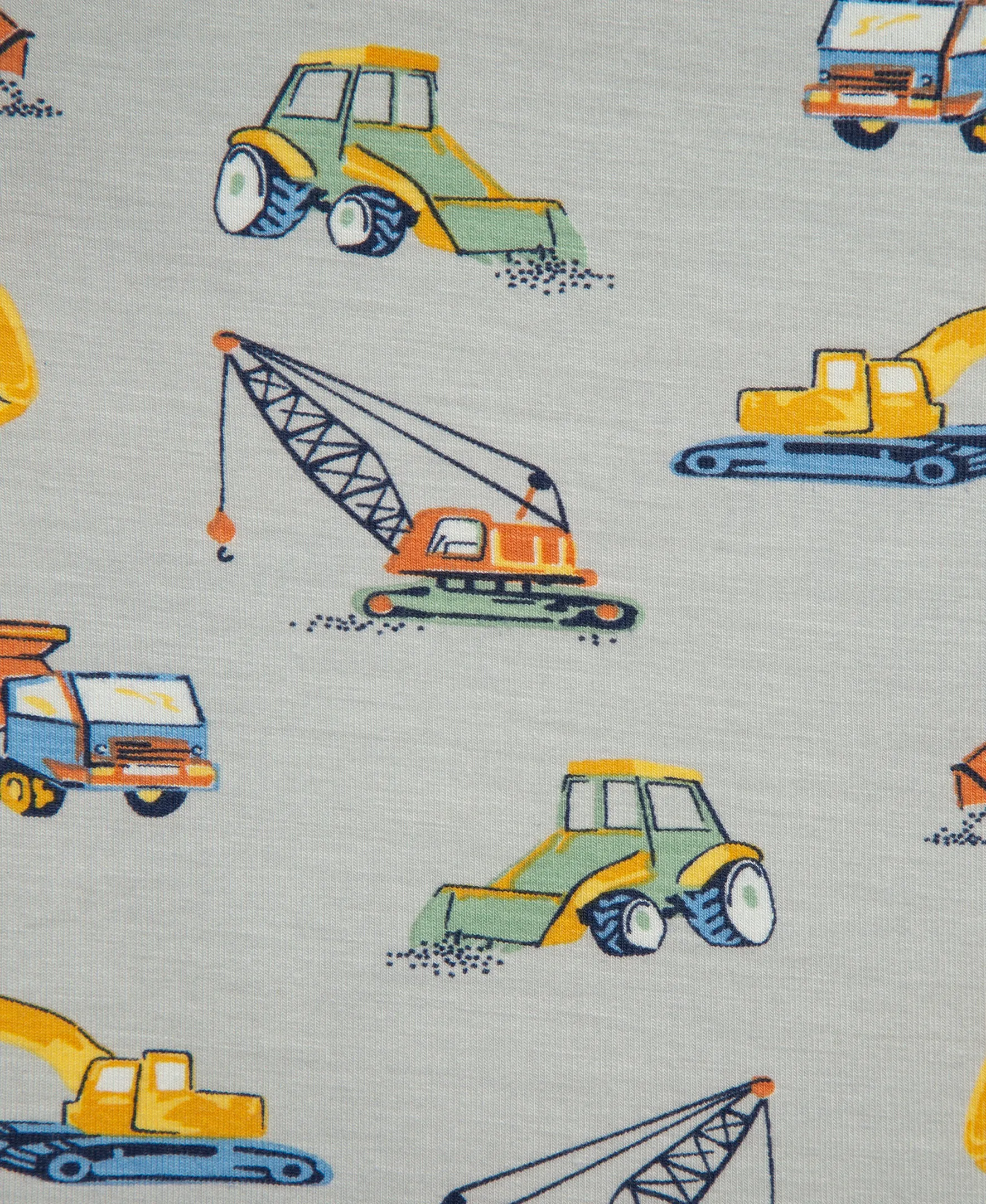 Construction 4-Piece Infant Pajama Set