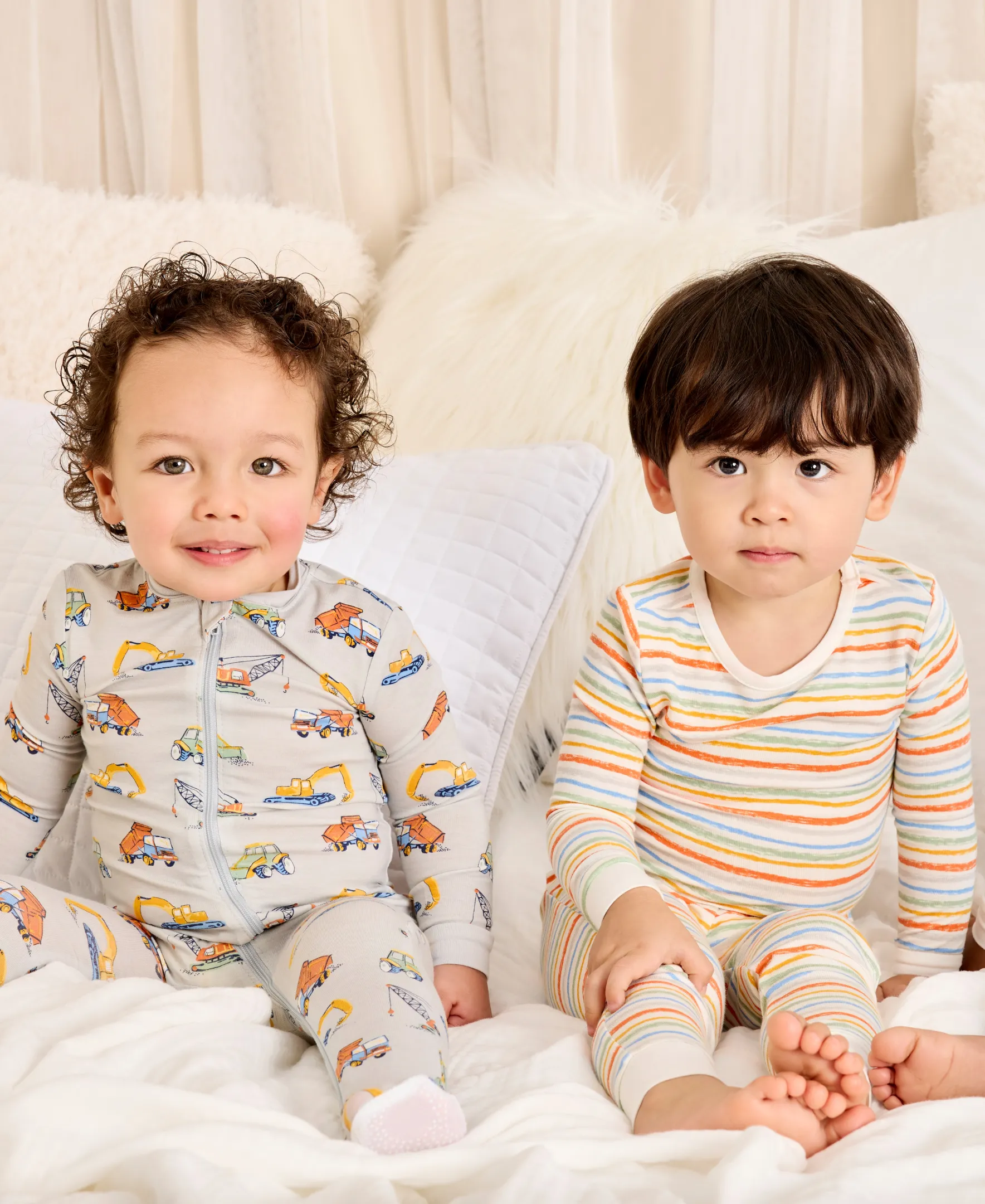 Construction 4-Piece Infant Pajama Set
