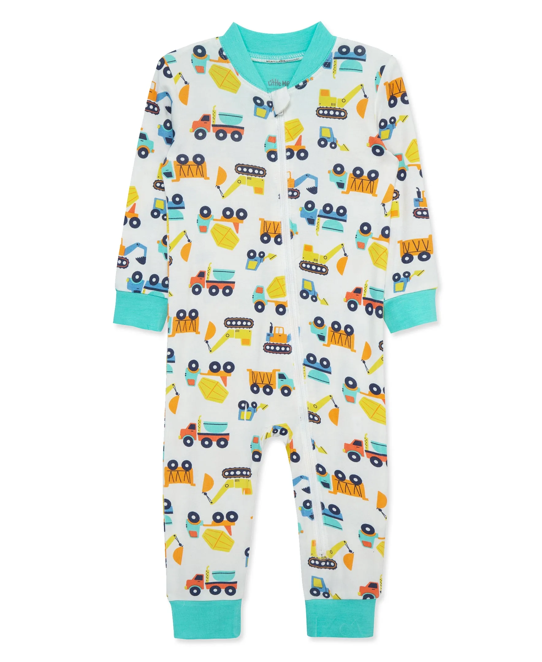 Construction Zip Front Pajama