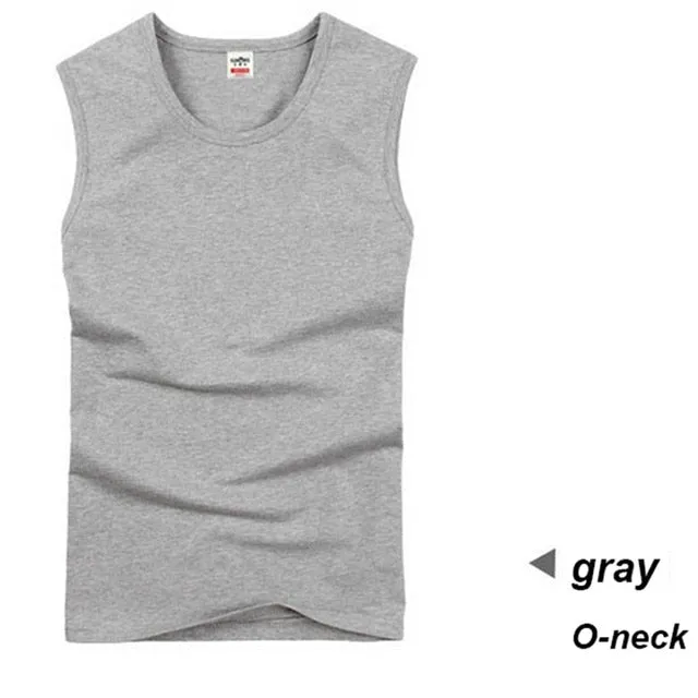 Cotton Big Size Summer men clothing Tank Tops
