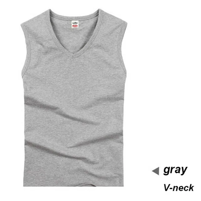 Cotton Big Size Summer men clothing Tank Tops