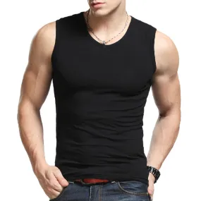 Cotton Big Size Summer men clothing Tank Tops