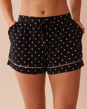 Cotton Pajama Shorts