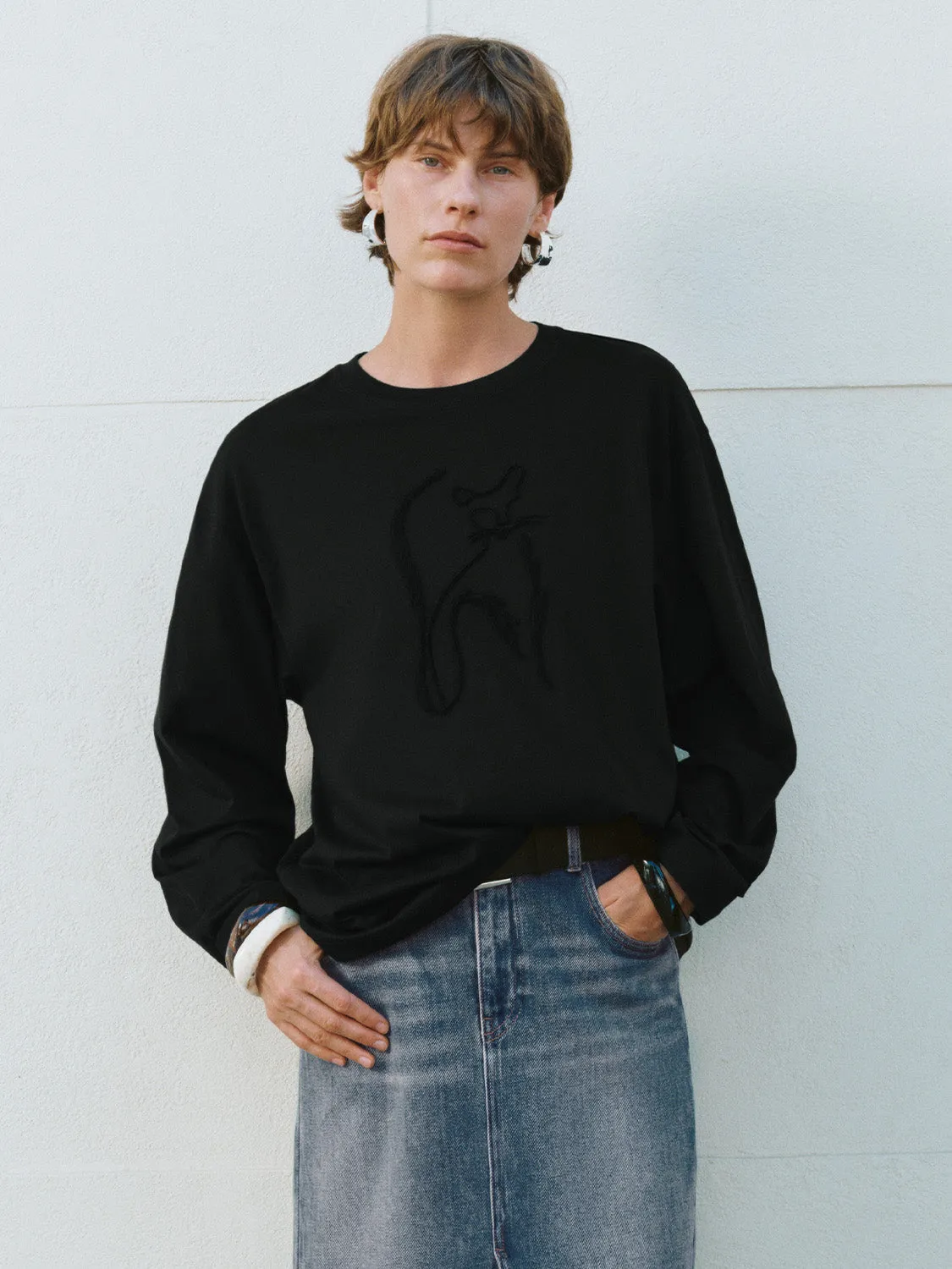 Crew Neck Loose T-Shirts