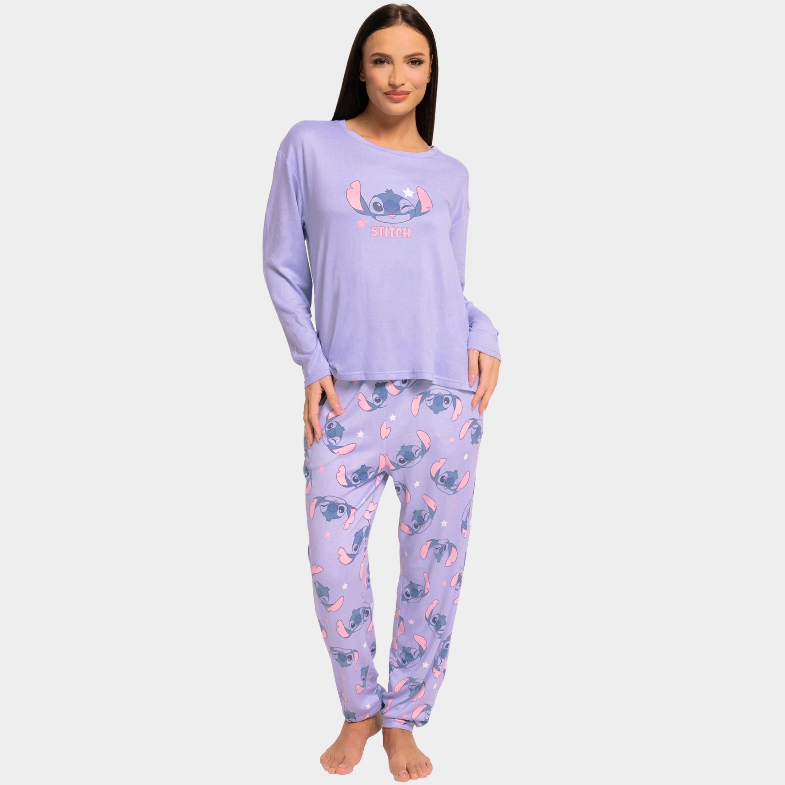 Disney Lilo And Stitch Womens Pajamas
