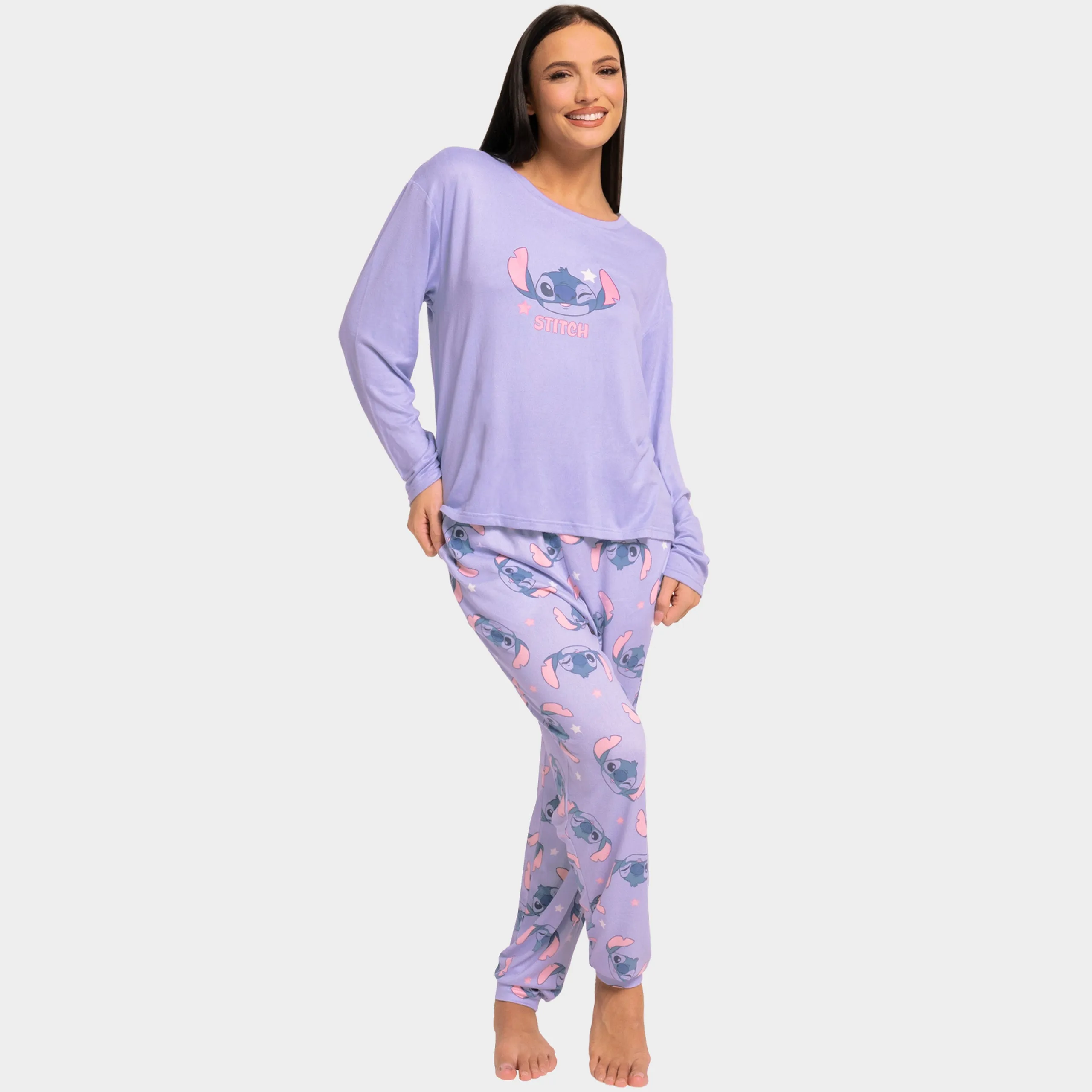 Disney Lilo And Stitch Womens Pajamas