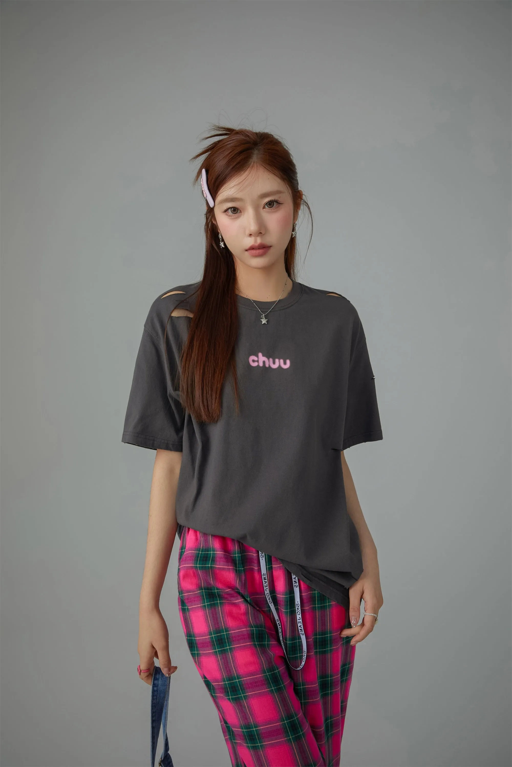 Distressed Loose Fit T-Shirt