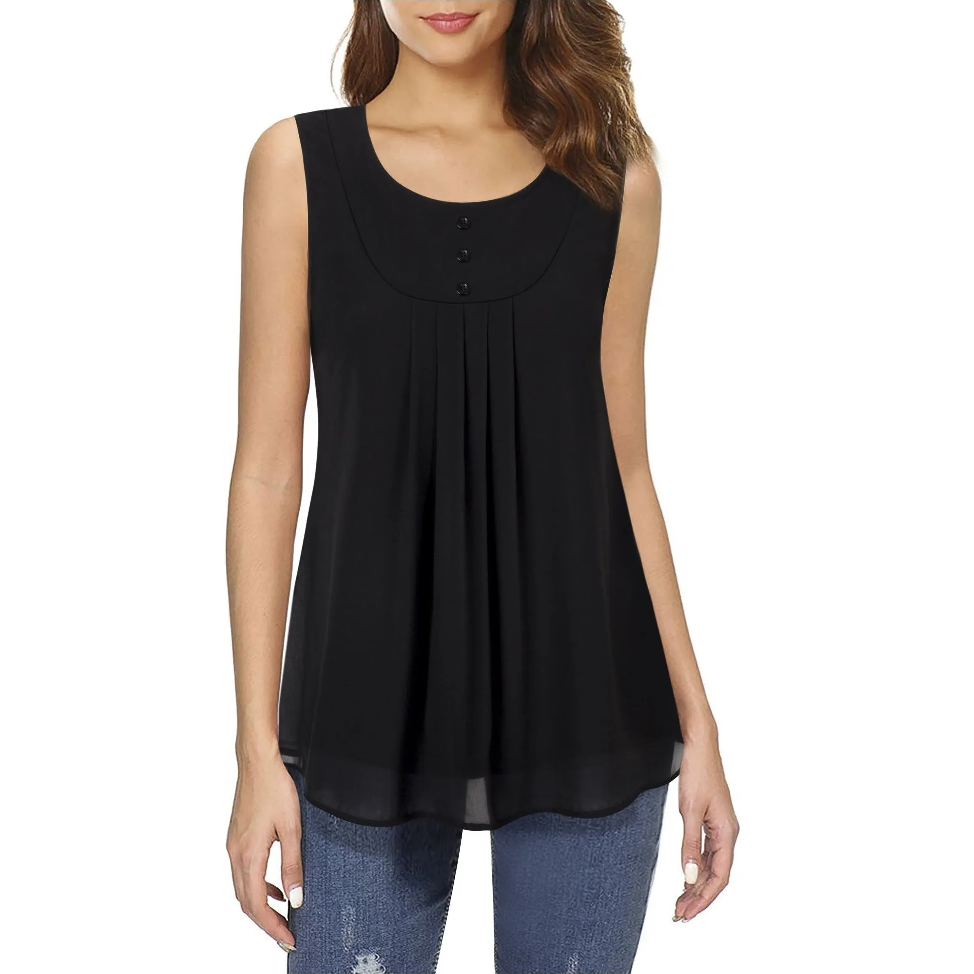 Double Layer Summer Blouse