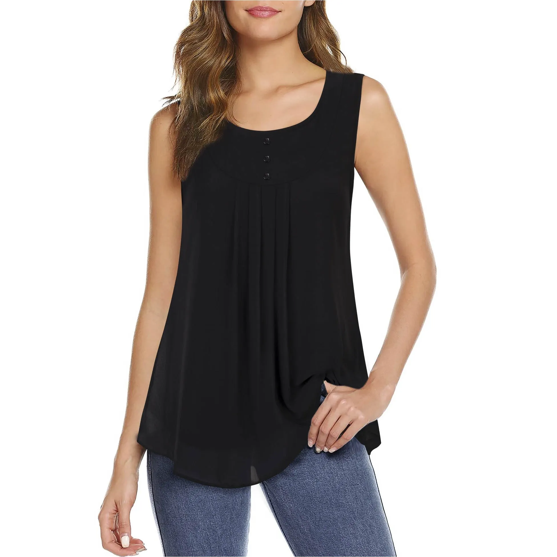 Double Layer Summer Blouse