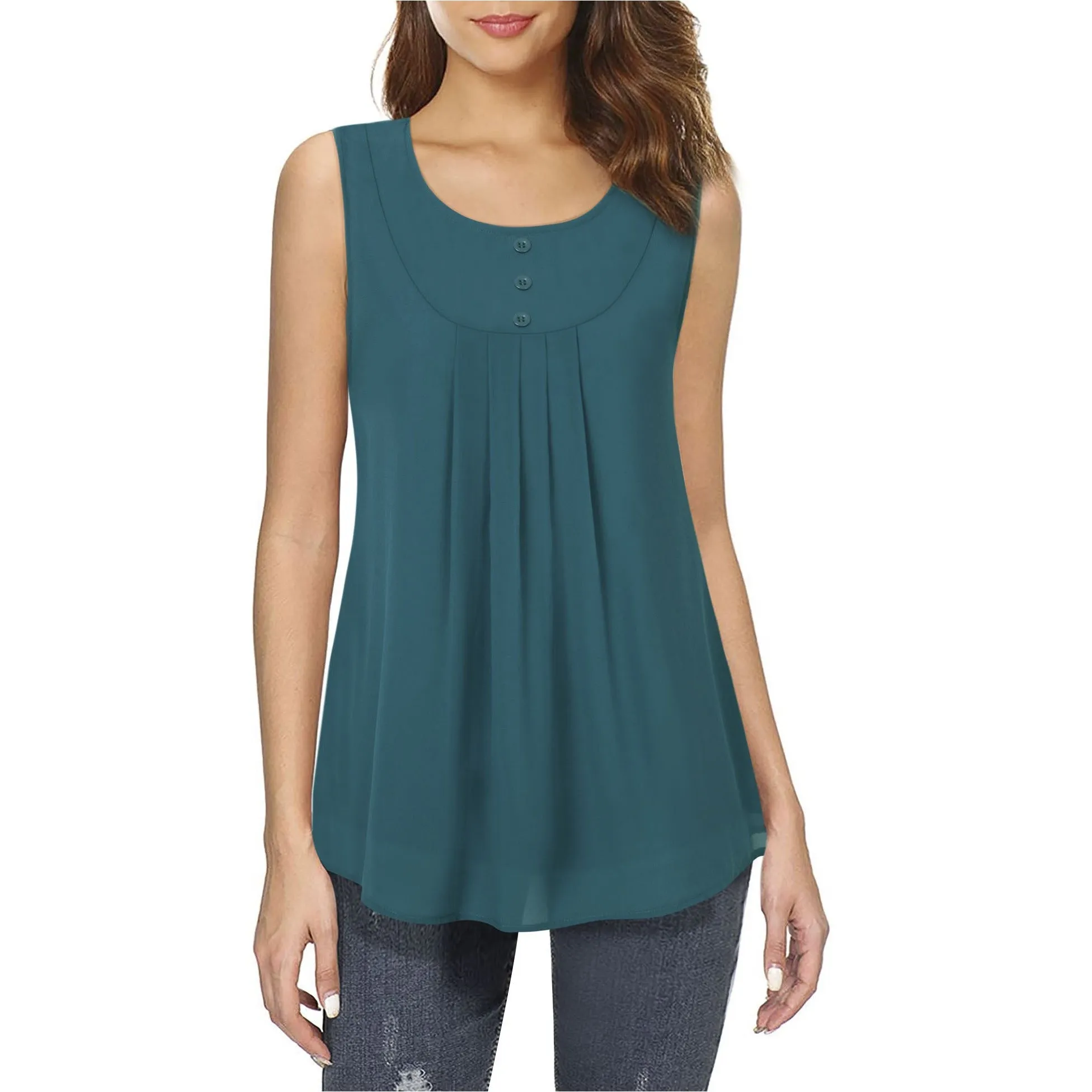 Double Layer Summer Blouse
