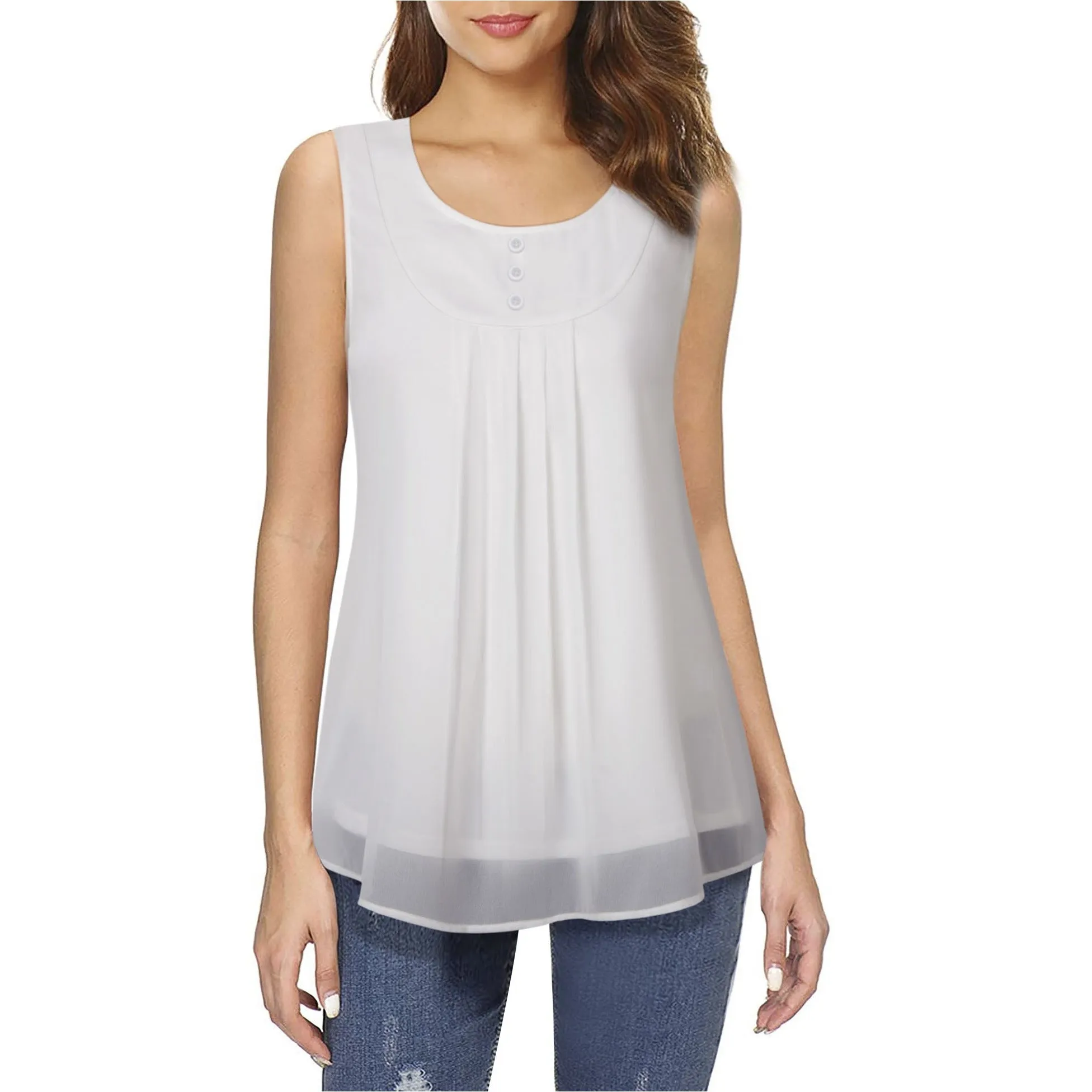 Double Layer Summer Blouse