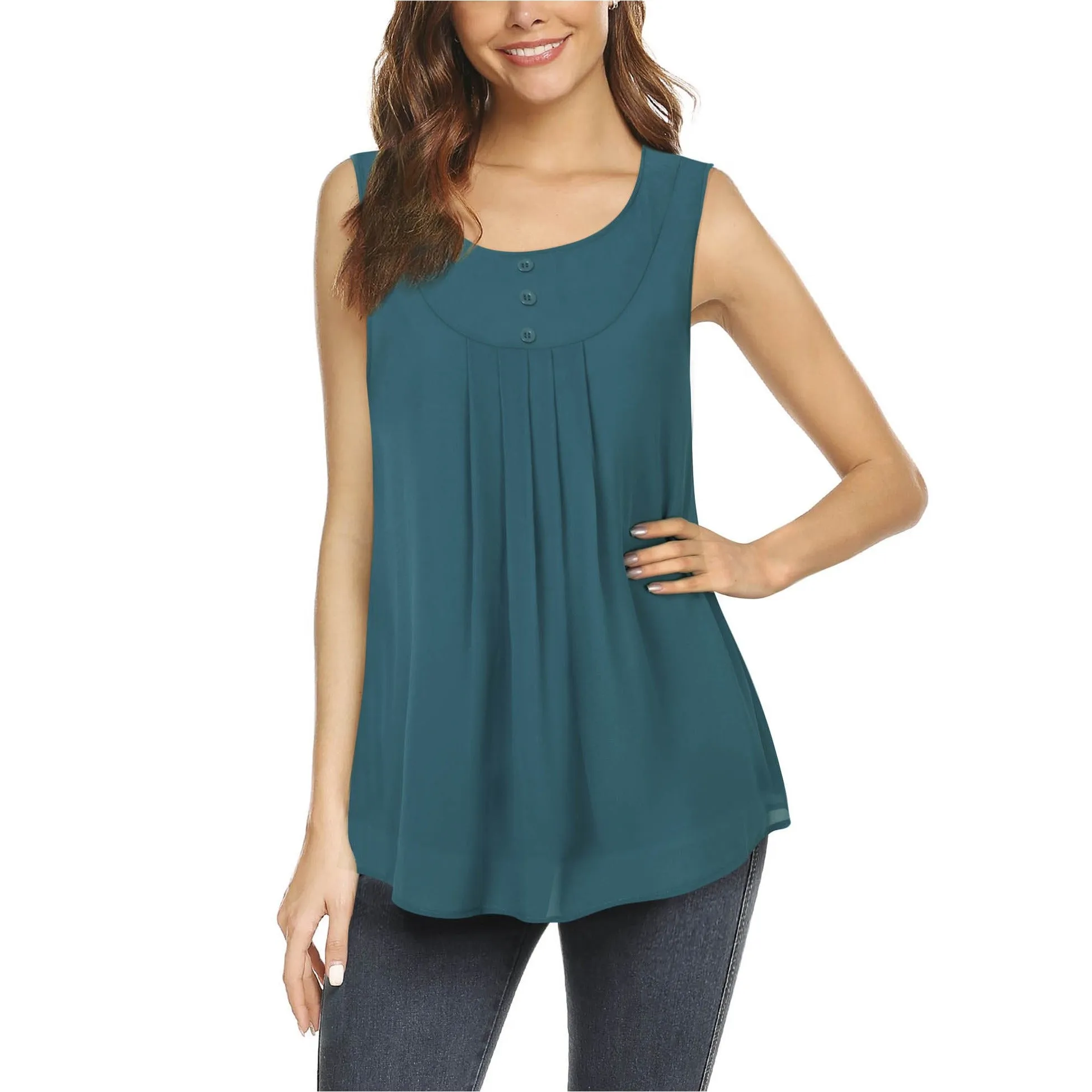 Double Layer Summer Blouse