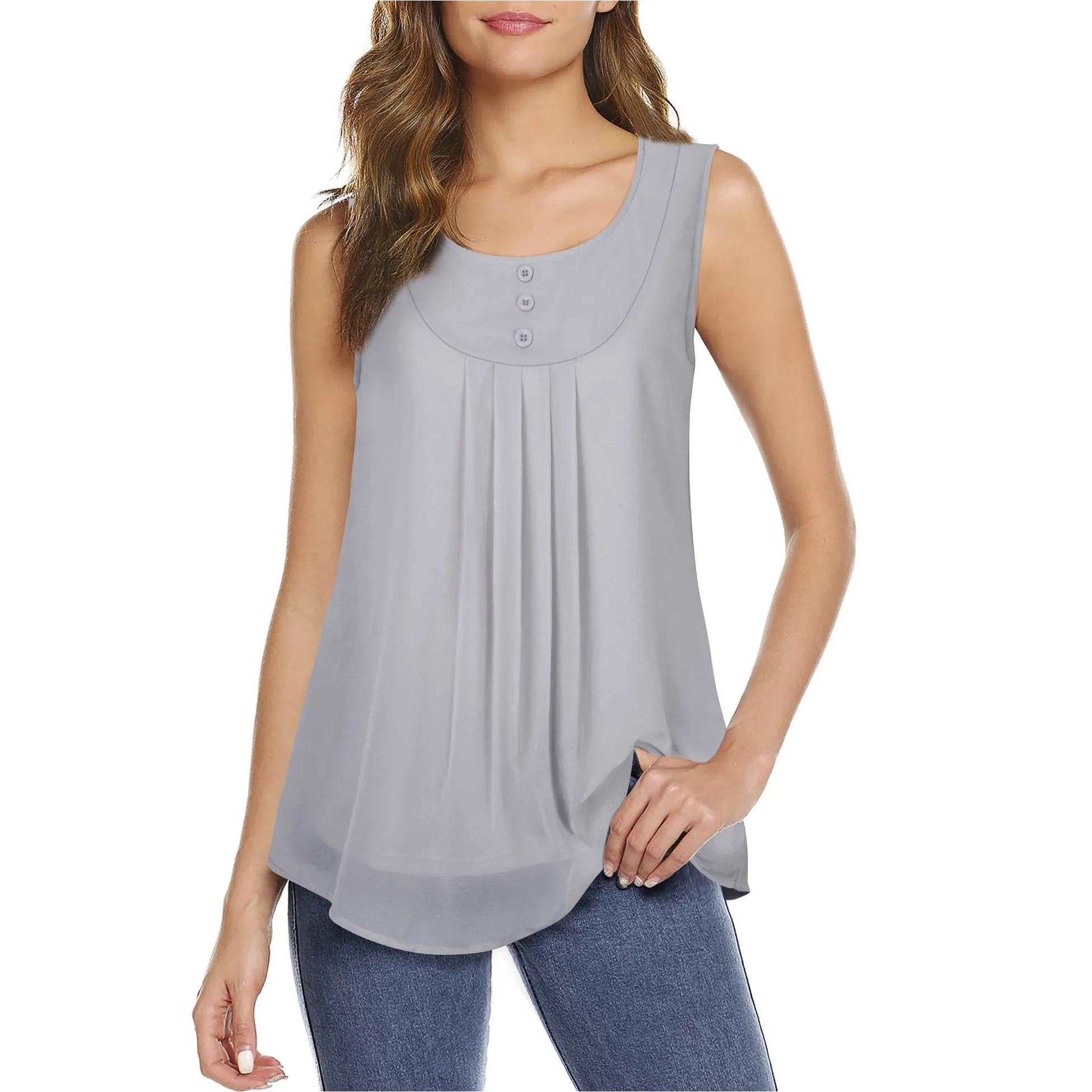 Double Layer Summer Blouse