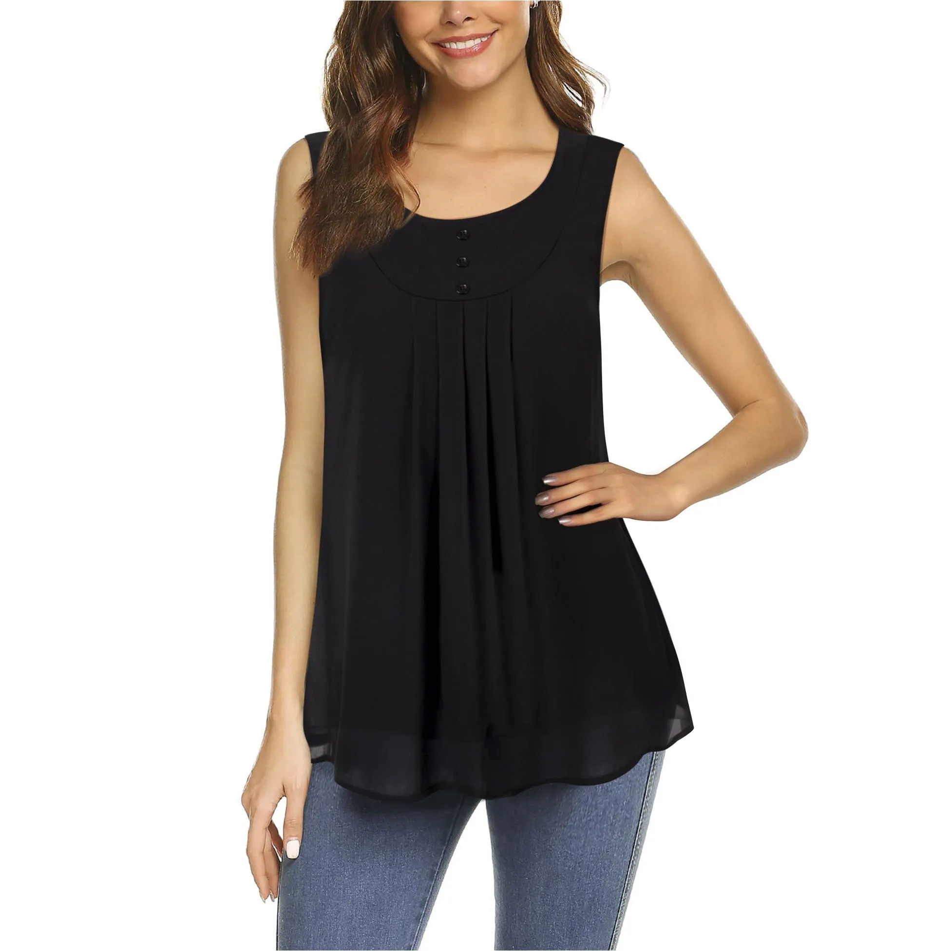 Double Layer Summer Blouse