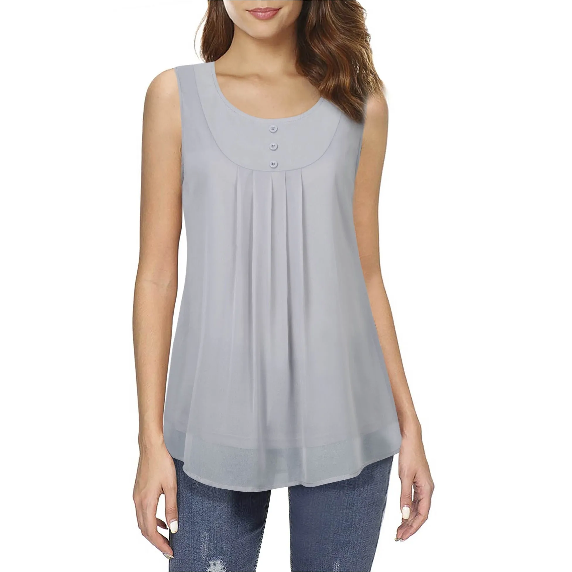 Double Layer Summer Blouse