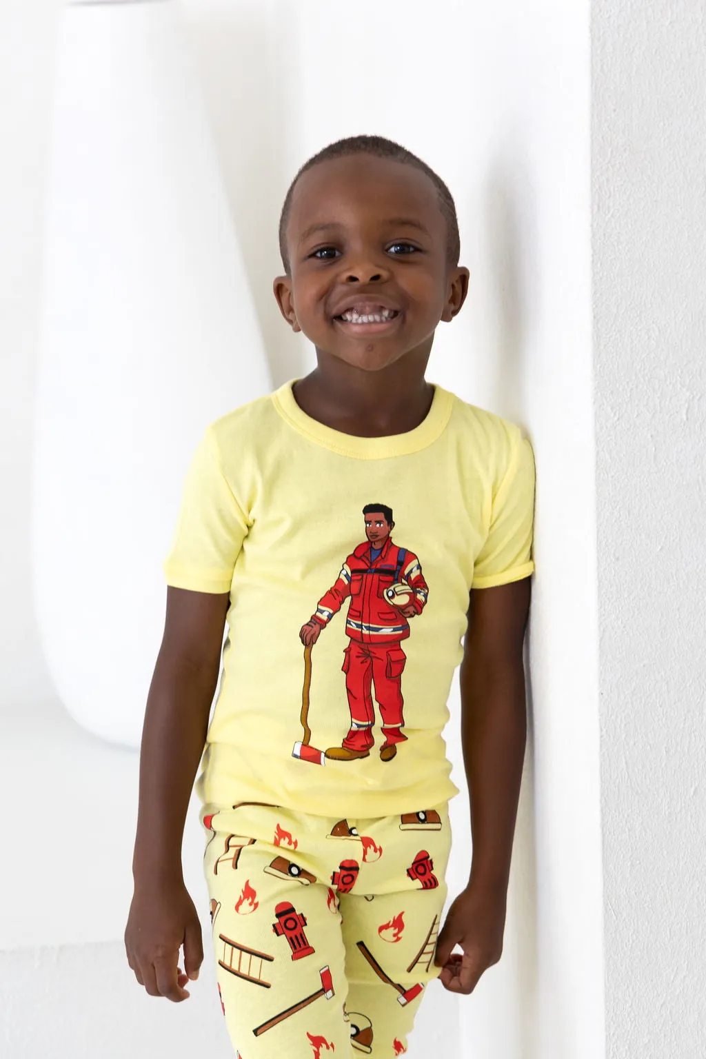 Elijah the Firefighter Boys Pajamas