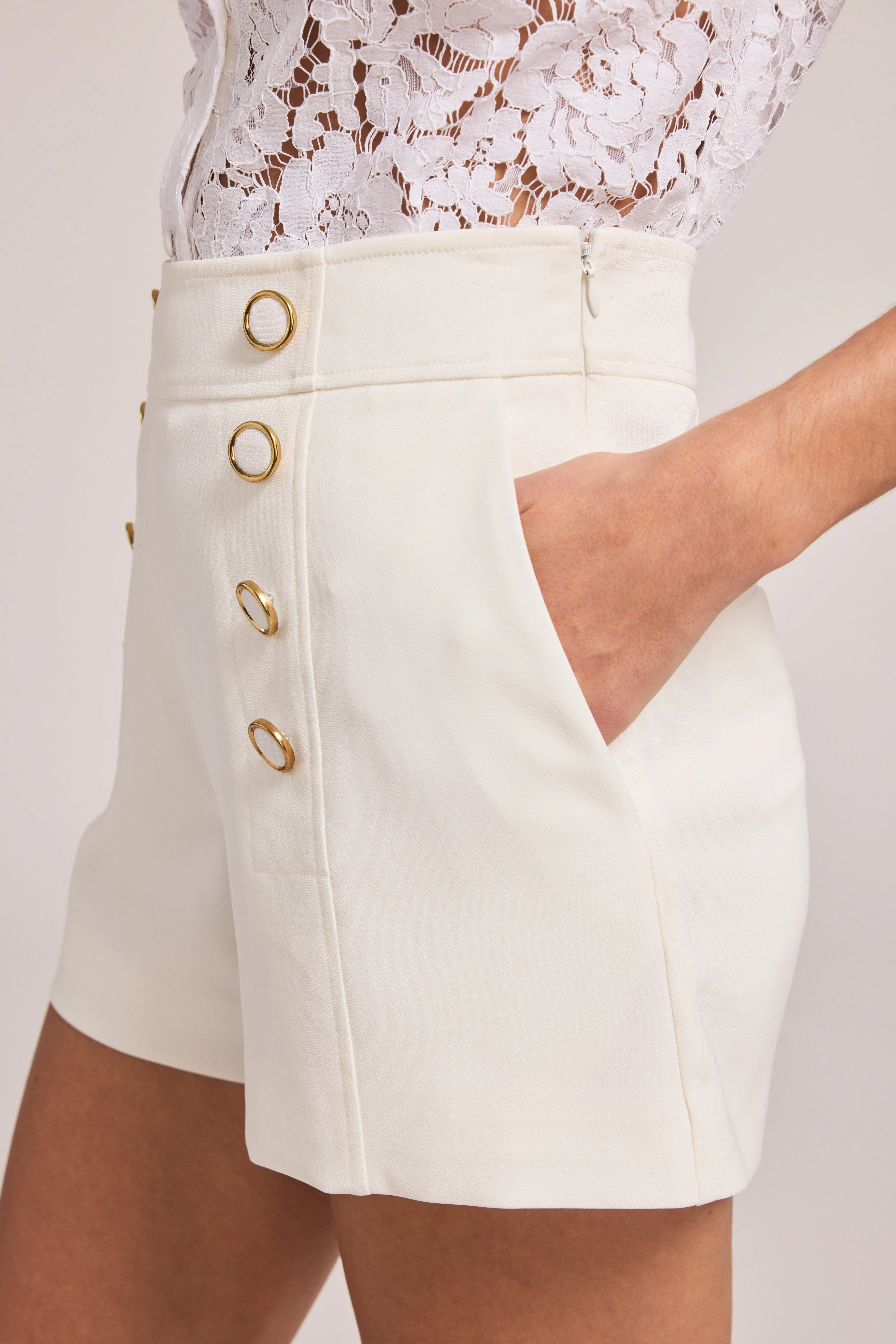 Emmaline Crepe Shorts