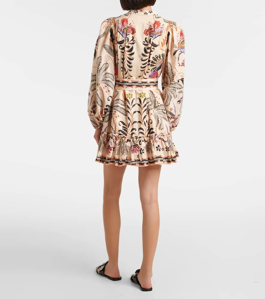 Farm Rio Cotton-blend dress