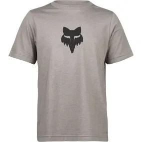 Fox Racing Youth Fox Legacy SS Tee T-Shirt Heather Graphite Grey