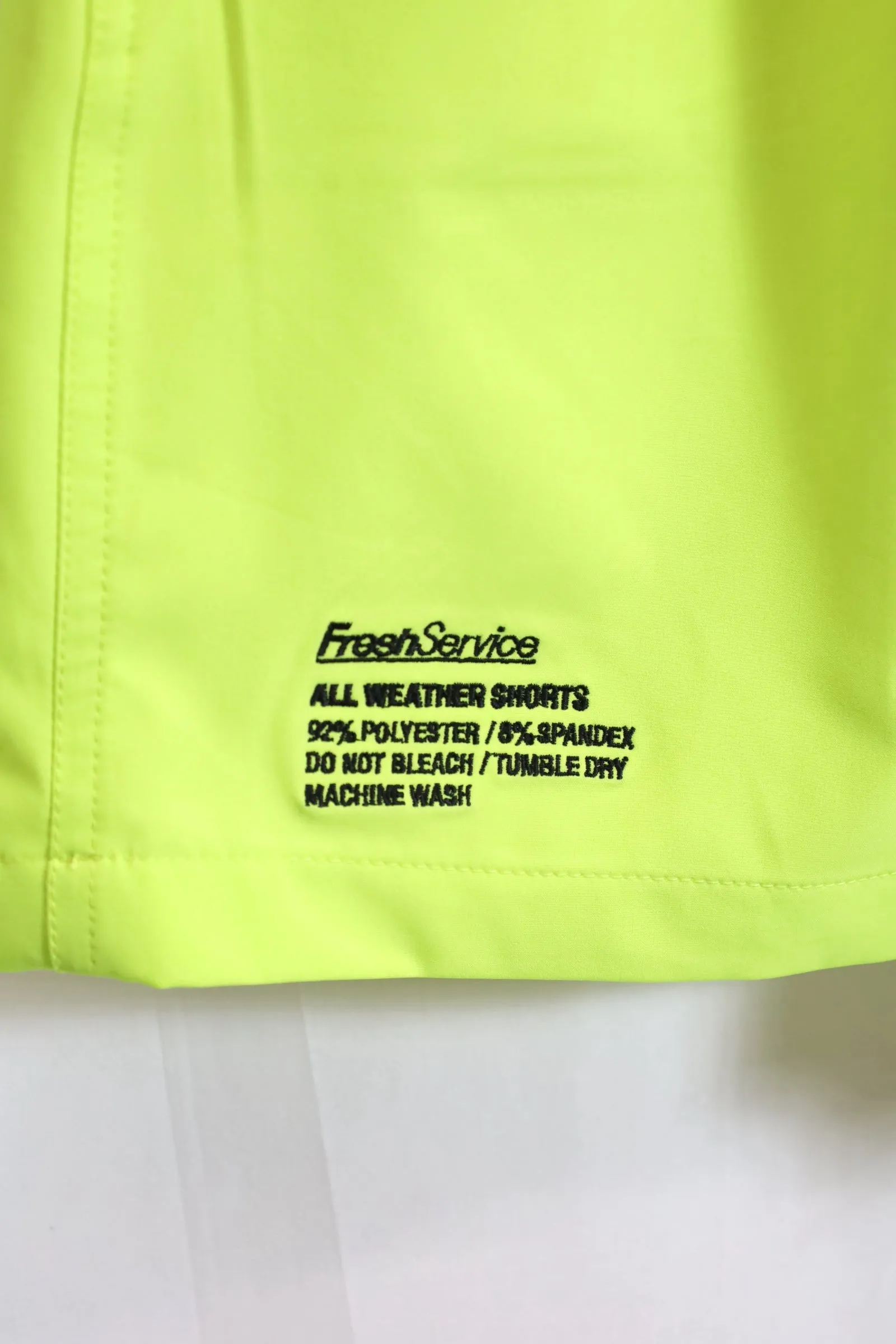 Fresh Service / All Weather Shorts - Yellow