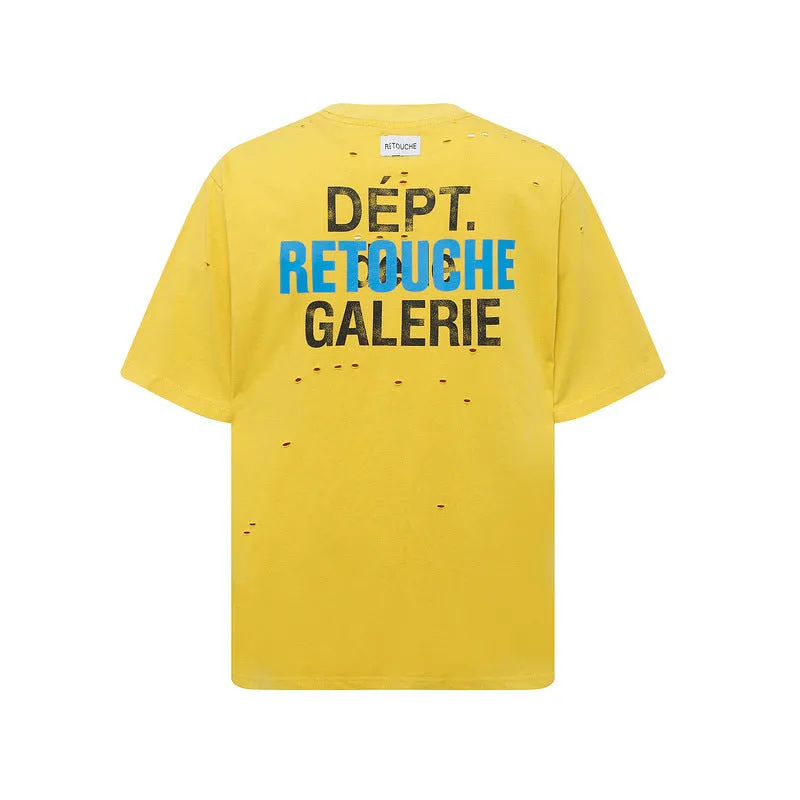 Gallery Dept T Shirts Holes Loose T Shirts