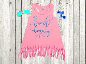 Girl's Beach Beauty Summer Fringe Dress
