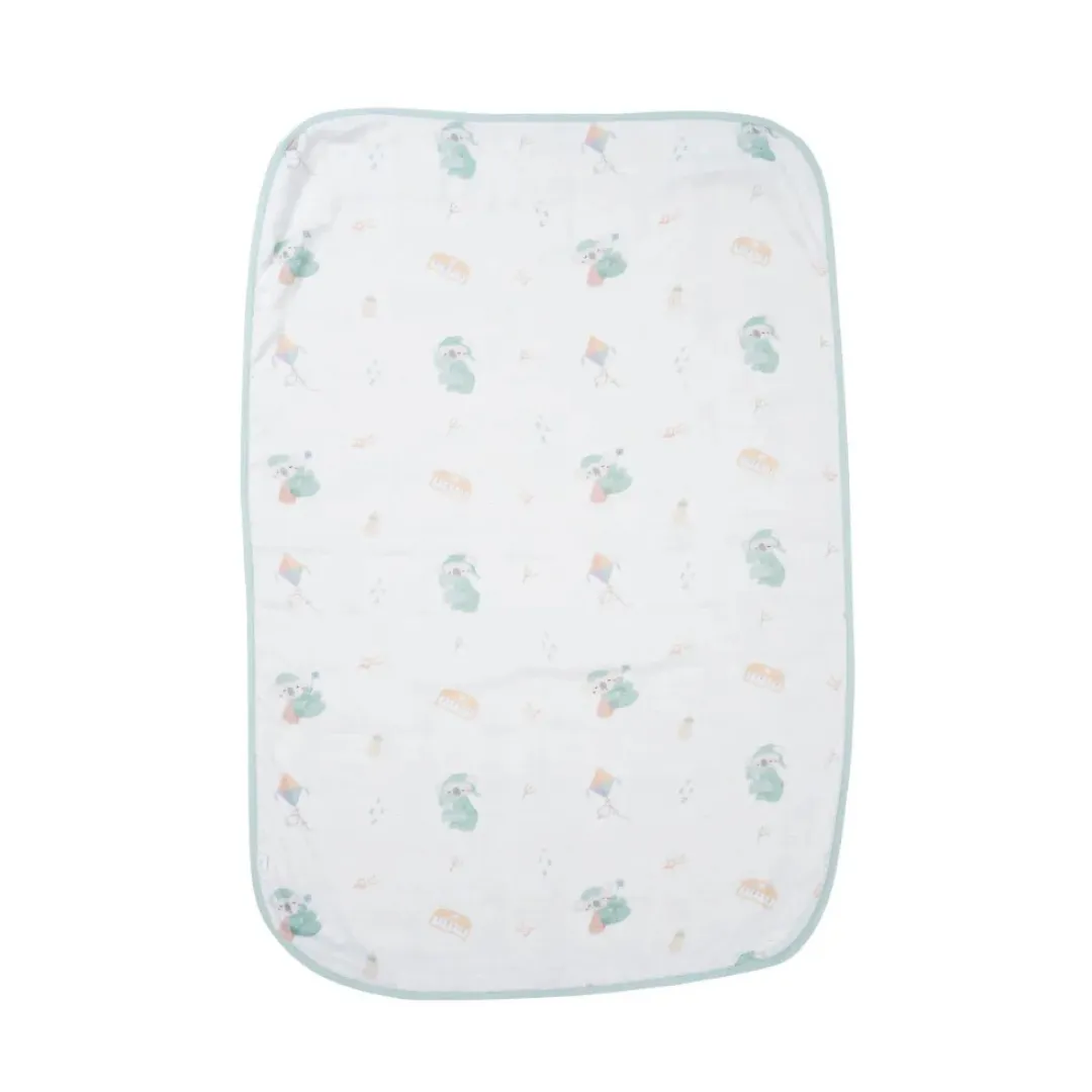 Granny Ben Pajamas Party Gauze Blanket (70.5 x 100.5cm)