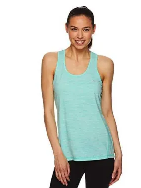 HEAD Women's Racerback Tank Top - Sleeveless Performance Activewear Shirt w/Open Back Options - Cockatoo Heather, Small