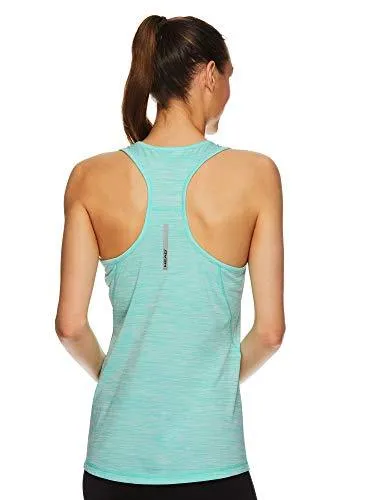 HEAD Women's Racerback Tank Top - Sleeveless Performance Activewear Shirt w/Open Back Options - Cockatoo Heather, Small