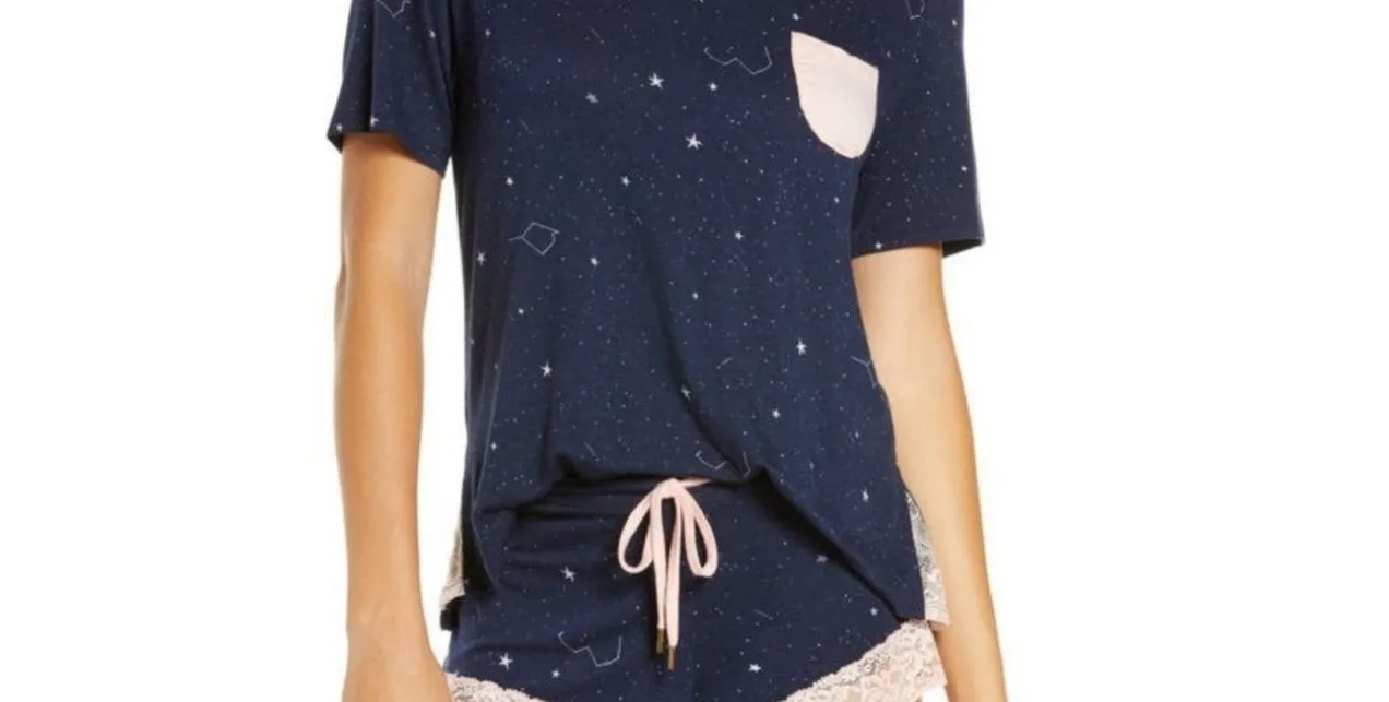 Honeydew Honeydew Intimates Something Sweet Pajama Set   Color Polar Constellation Size  M
