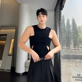 IRREGULAR SUMMER KOREAN TANK TOP